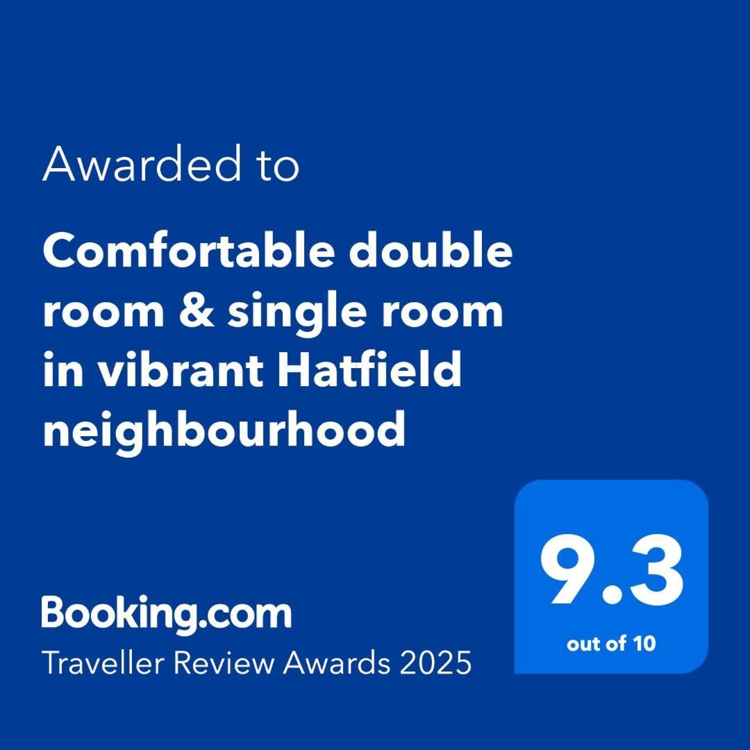 Comfortable Double Room & Single Room In Vibrant Hatfield Neighbourhood Extérieur photo